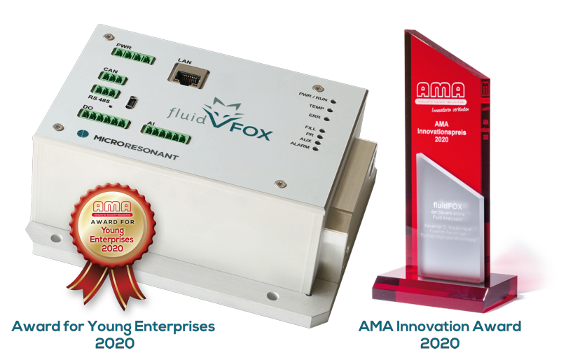 fluidFox Condition monitoring System. Viscosity measurement and Density measurement